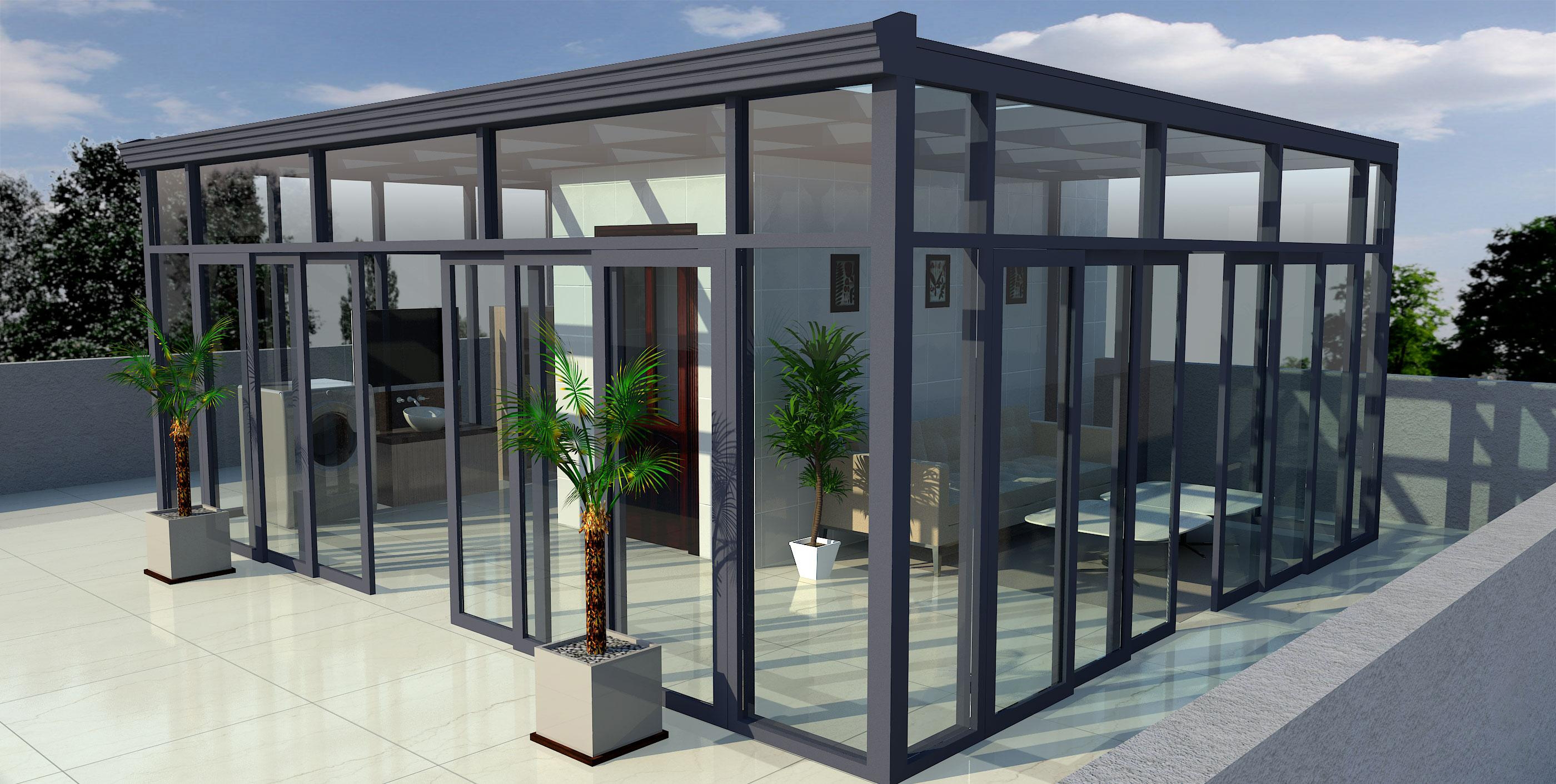 阳光房 - 柯哲系统门窗